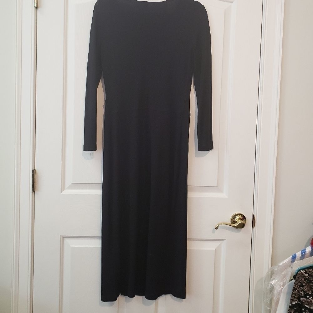 Sweater Dress w/Front Side Slit - Picture 3 of 3